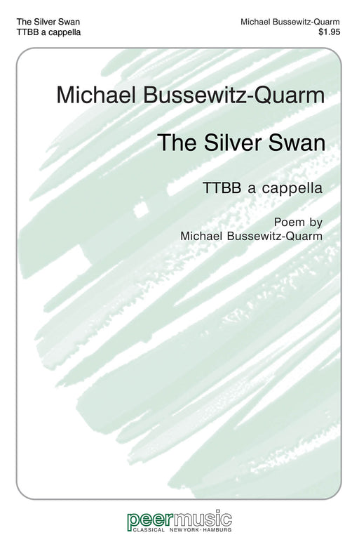 The Silver Swan for TTBB Chorus, a Cappella 合唱 | 小雅音樂 Hsiaoya Music