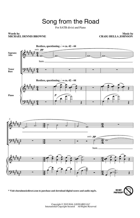 Song from the Road Craig Hella Johnson Choral Series 合唱 | 小雅音樂 Hsiaoya Music
