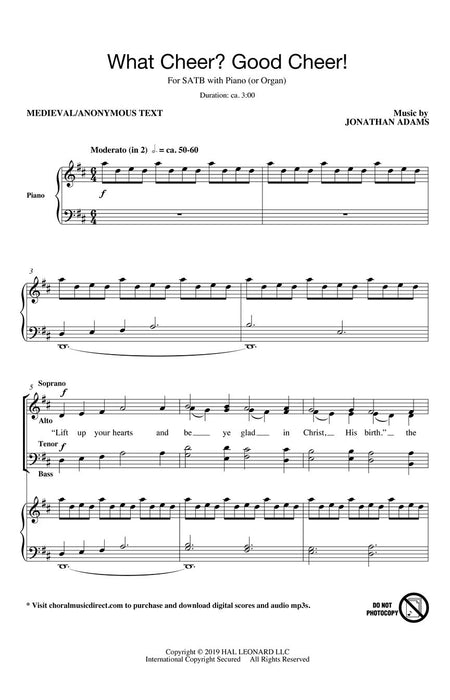 What Cheer? Good Cheer! Andrea Ramsey Choral Series 合唱 | 小雅音樂 Hsiaoya Music