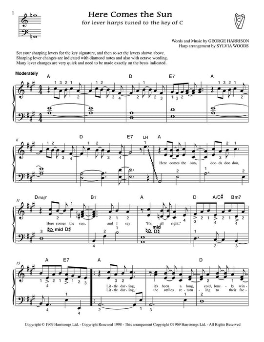 Here Comes the Sun Arranged for Harp 豎琴 | 小雅音樂 Hsiaoya Music