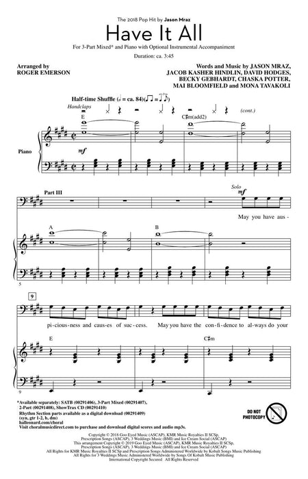 Have It All | 小雅音樂 Hsiaoya Music