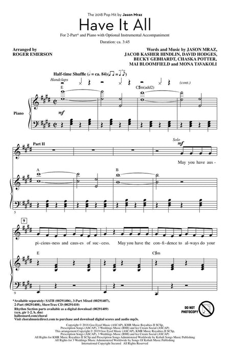 Have It All | 小雅音樂 Hsiaoya Music