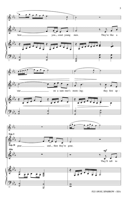 Fly Away, Sparrow Music for Women's Voices Series | 小雅音樂 Hsiaoya Music