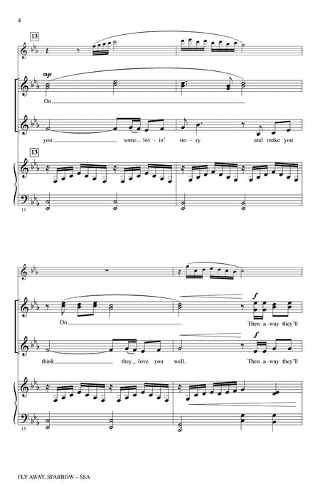 Fly Away, Sparrow Music for Women's Voices Series | 小雅音樂 Hsiaoya Music