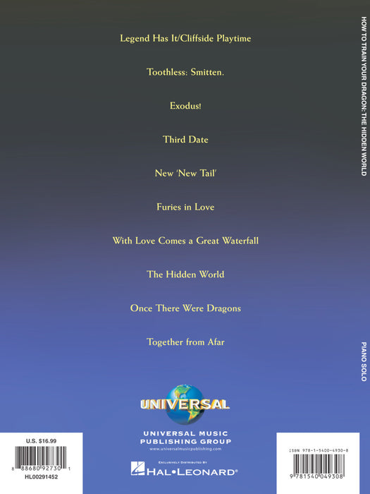 How to Train Your Dragon: The Hidden World Music from the Motion Picture Soundtrack | 小雅音樂 Hsiaoya Music