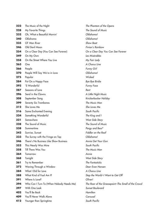 The Best Broadway Songs Ever - 6th Edition 百老匯 | 小雅音樂 Hsiaoya Music