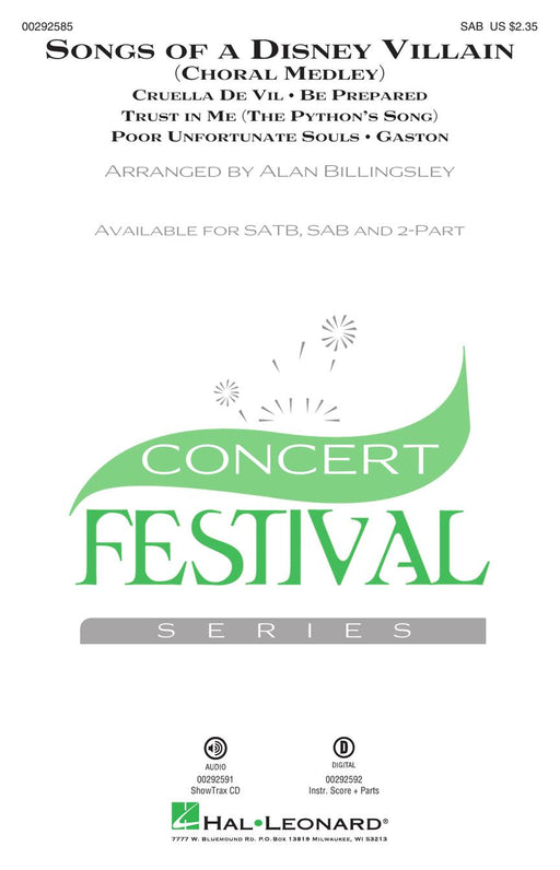 Songs of a Disney Villain (Choral Medley) 合唱 組合曲 | 小雅音樂 Hsiaoya Music