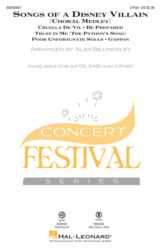 Songs of a Disney Villain (Choral Medley) 合唱 組合曲 | 小雅音樂 Hsiaoya Music