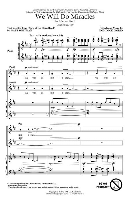 We Will Do Miracles Henry Leck Creating Artistry Choral Series 合唱 | 小雅音樂 Hsiaoya Music