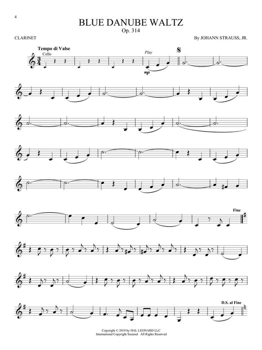 Great Classical Themes Clarinet 古典 豎笛 | 小雅音樂 Hsiaoya Music