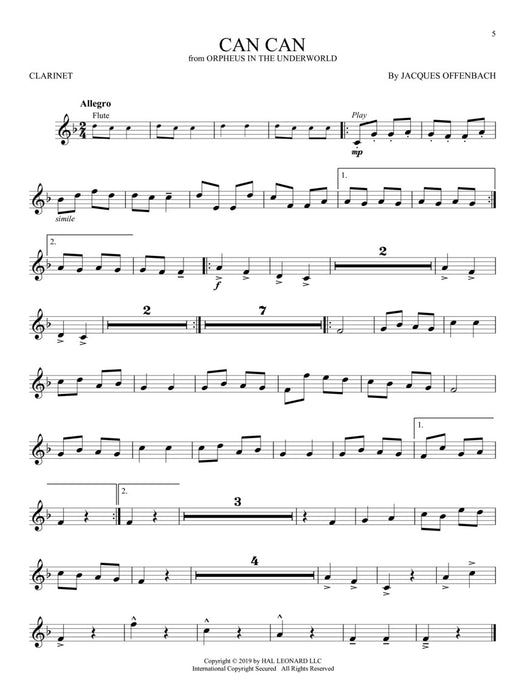 Great Classical Themes Clarinet 古典 豎笛 | 小雅音樂 Hsiaoya Music