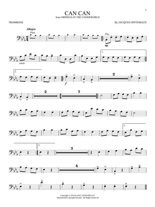 Great Classical Themes Trombone 古典 長號 | 小雅音樂 Hsiaoya Music