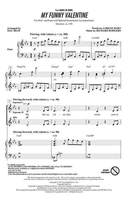 My Funny Valentine from Babes in Arms | 小雅音樂 Hsiaoya Music