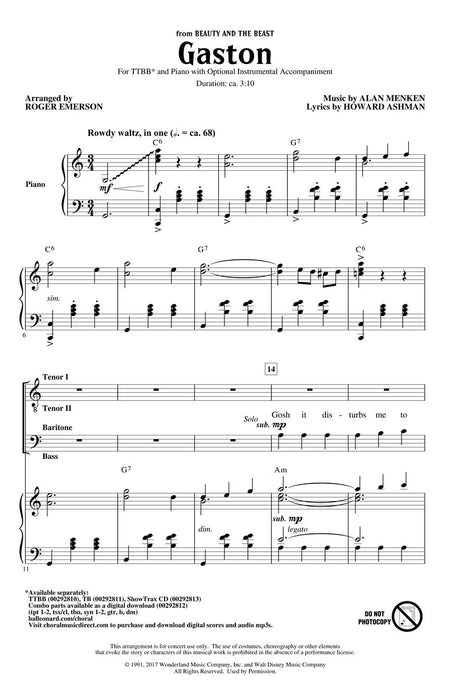 Gaston from Beauty and the Beast | 小雅音樂 Hsiaoya Music