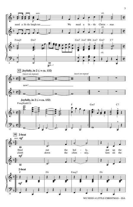 We Need a Little Christmas from Mame | 小雅音樂 Hsiaoya Music