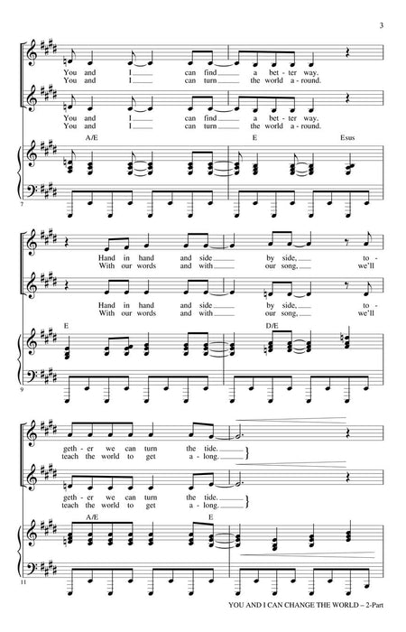 You and I Can Change the World | 小雅音樂 Hsiaoya Music