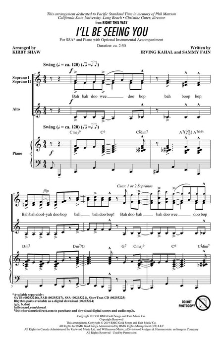 I'll Be Seeing You | 小雅音樂 Hsiaoya Music