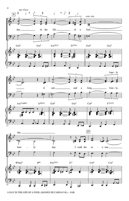 A Day in the Life of a Fool (Manha De Carnaval) 狂歡節 | 小雅音樂 Hsiaoya Music