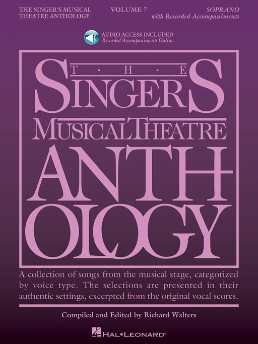The Singer's Musical Theatre Anthology - Volume 7 Soprano Book/Online Audio | 小雅音樂 Hsiaoya Music