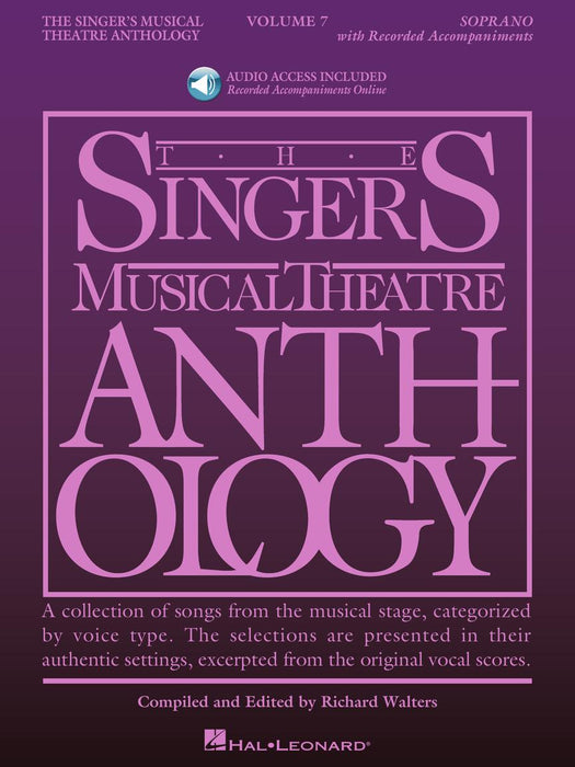 The Singer's Musical Theatre Anthology - Volume 7 Soprano Book/Online Audio | 小雅音樂 Hsiaoya Music