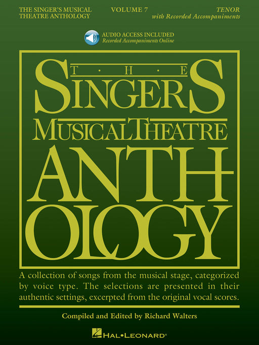 The Singer's Musical Theatre Anthology - Volume 7 Tenor Book/Online Audio | 小雅音樂 Hsiaoya Music