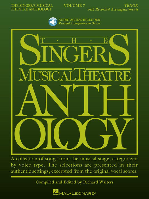 The Singer's Musical Theatre Anthology - Volume 7 Tenor Book/Online Audio | 小雅音樂 Hsiaoya Music