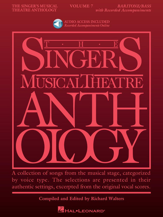 Singer's Musical Theatre Anthology - Volume 7 Baritone Book/Online Audio | 小雅音樂 Hsiaoya Music