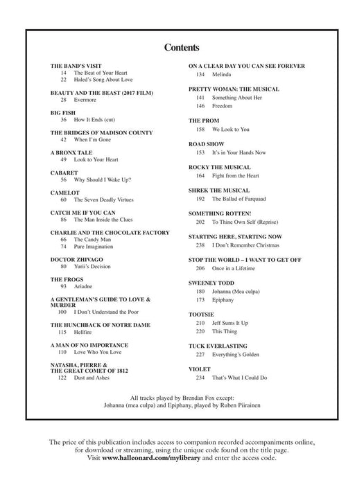 Singer's Musical Theatre Anthology - Volume 7 Baritone Book/Online Audio | 小雅音樂 Hsiaoya Music