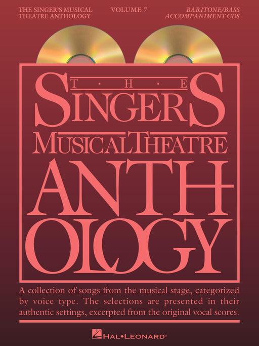 Singer's Musical Theatre Anthology - Volume 7 Baritone Accompaniment CDs 伴奏 | 小雅音樂 Hsiaoya Music