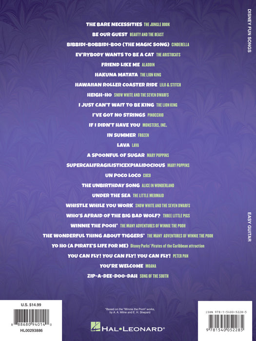 Disney Fun Songs for Easy Guitar 吉他 | 小雅音樂 Hsiaoya Music