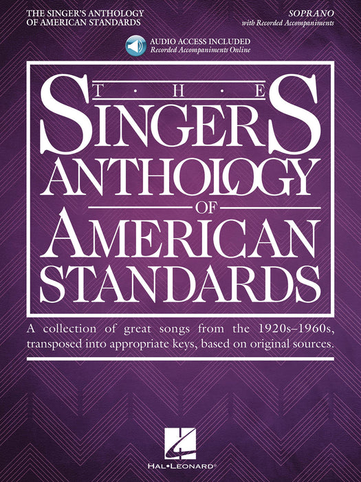 The Singer's Anthology of American Standards Soprano Edition Book/Audio | 小雅音樂 Hsiaoya Music