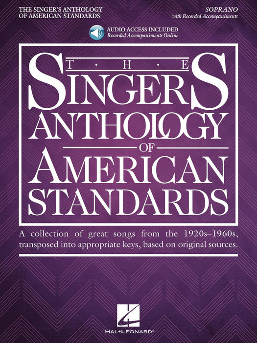 The Singer's Anthology of American Standards Soprano Edition Book/Audio | 小雅音樂 Hsiaoya Music