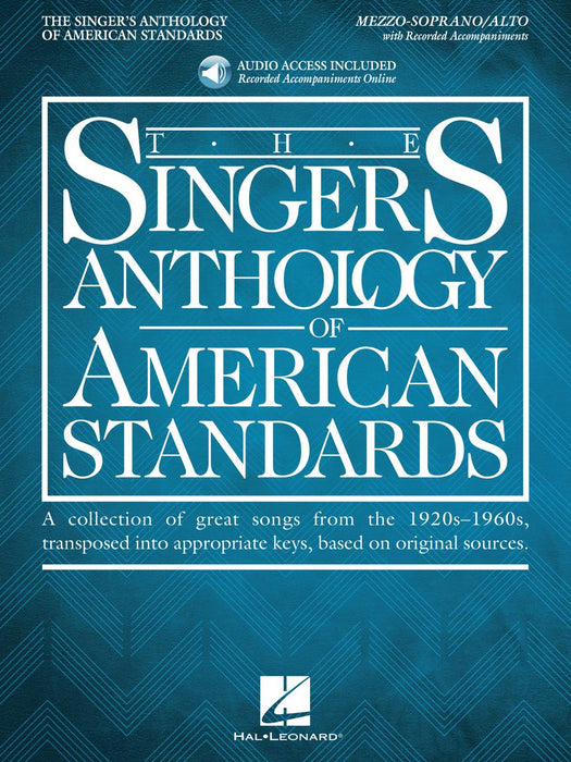 The Singer's Anthology of American Standards Mezzo-Soprano/Belter Edition Book/Audio 次女高音 | 小雅音樂 Hsiaoya Music