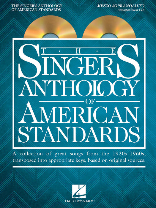 The Singer's Anthology of American Standards Mezzo-Soprano Accompaniment CDs 次女高音伴奏 | 小雅音樂 Hsiaoya Music