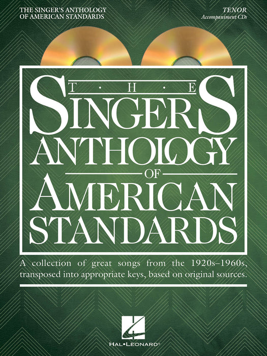 The Singer's Anthology of American Standards Tenor Accompaniment CDs 伴奏 | 小雅音樂 Hsiaoya Music