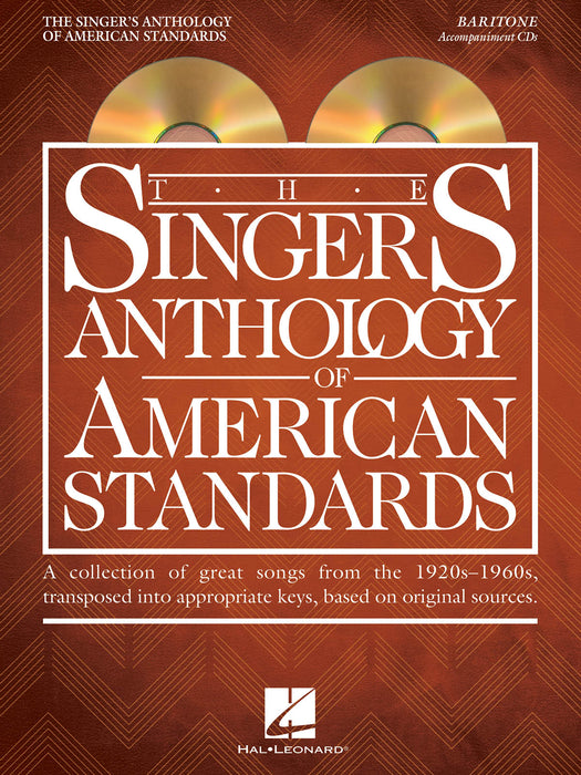 The Singer's Anthology of American Standards Baritone Accompaniment CDs 伴奏 | 小雅音樂 Hsiaoya Music