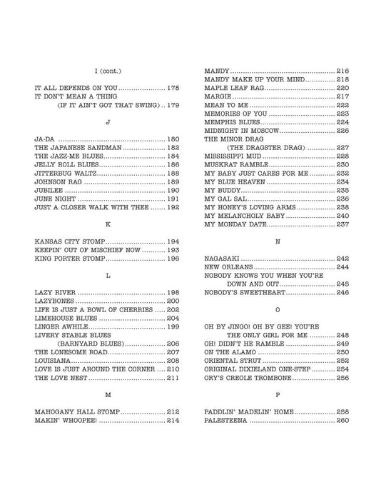 The Real Dixieland Book Eb Instruments 迪克西蘭爵士樂 | 小雅音樂 Hsiaoya Music