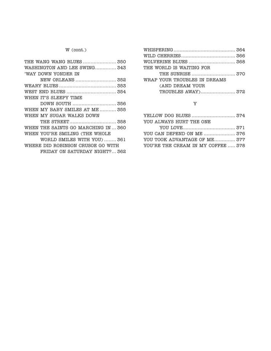 The Real Dixieland Book Eb Instruments 迪克西蘭爵士樂 | 小雅音樂 Hsiaoya Music
