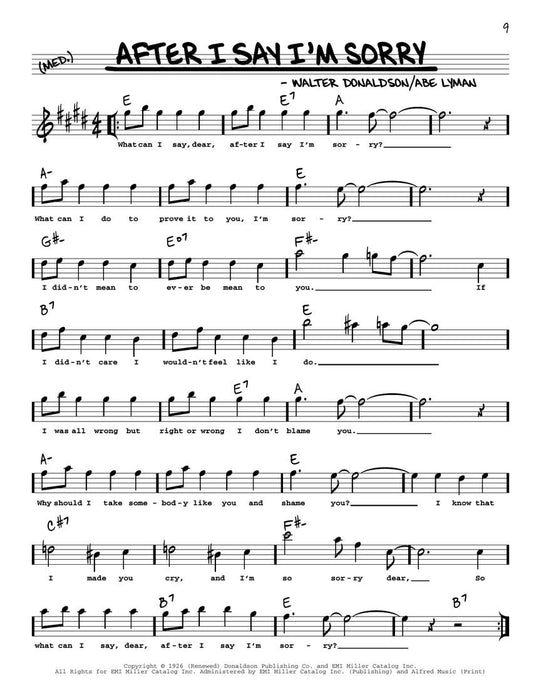 The Real Dixieland Book Eb Instruments 迪克西蘭爵士樂 | 小雅音樂 Hsiaoya Music