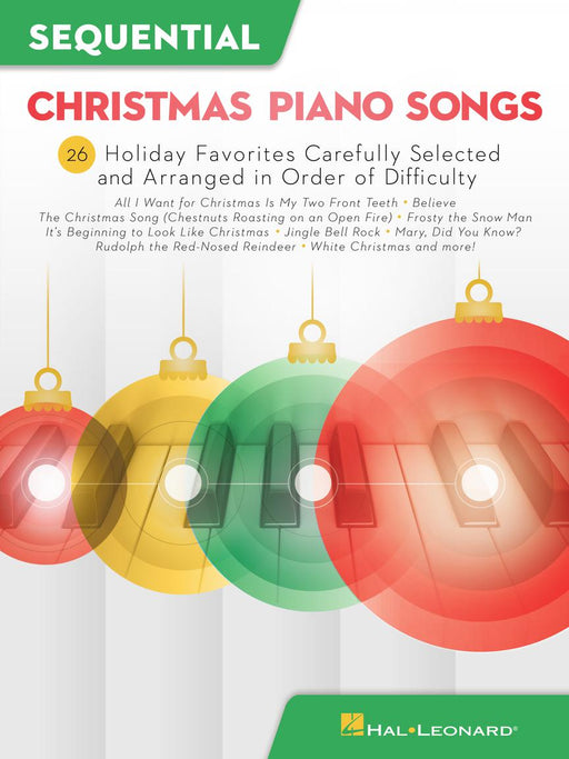 Sequential Christmas Piano Songs 26 Holiday Favorites Carefully Selected and Arranged in Order of Difficulty 鋼琴 | 小雅音樂 Hsiaoya Music