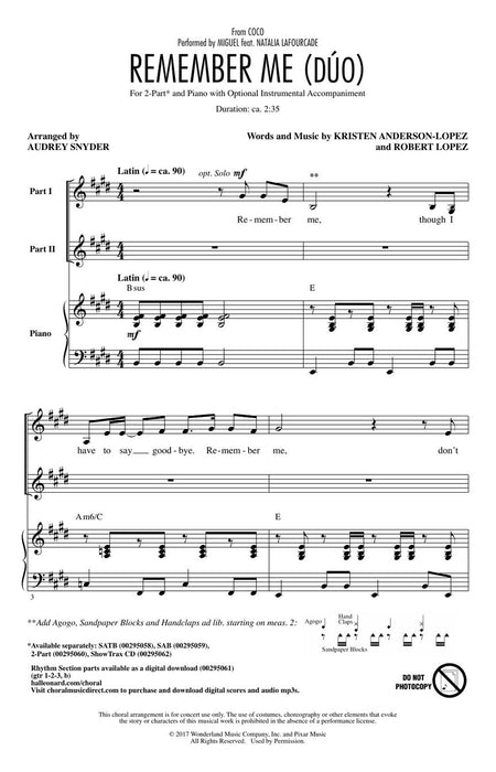 Remember Me (Dúo) from Coco | 小雅音樂 Hsiaoya Music