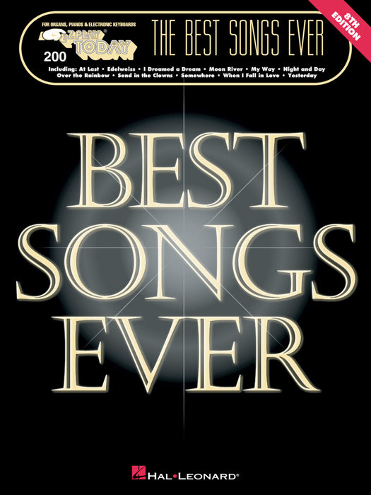 The Best Songs Ever - 8th Edition E-Z Play Today Volume 200 | 小雅音樂 Hsiaoya Music