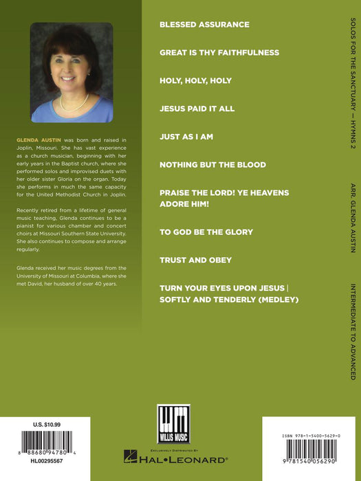 Solos for the Sanctuary - Hymns 2 Intermediate to Advanced Level 獨奏 | 小雅音樂 Hsiaoya Music