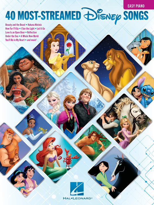 The 40 Most-Streamed Disney Songs | 小雅音樂 Hsiaoya Music