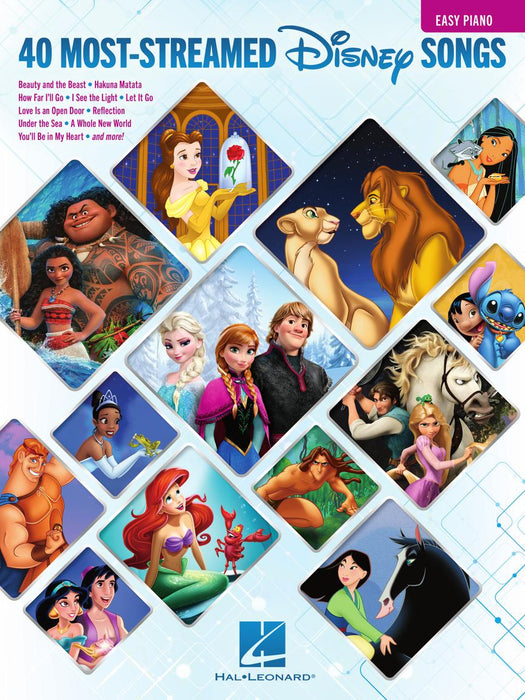 The 40 Most-Streamed Disney Songs | 小雅音樂 Hsiaoya Music