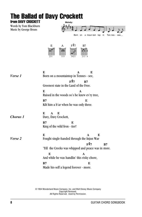 Disney - Guitar Chord Songbook - 2nd Edition 吉他和弦 | 小雅音樂 Hsiaoya Music