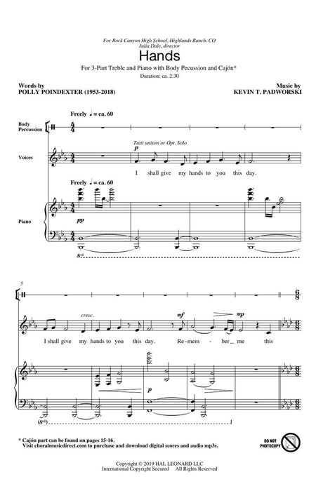 Hands Andrea Ramsey Choral Series 合唱 | 小雅音樂 Hsiaoya Music