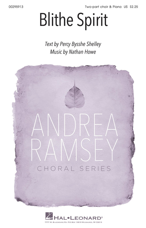 Blithe Spirit Andrea Ramsey Choral Series 合唱 | 小雅音樂 Hsiaoya Music