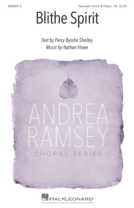 Blithe Spirit Andrea Ramsey Choral Series 合唱 | 小雅音樂 Hsiaoya Music