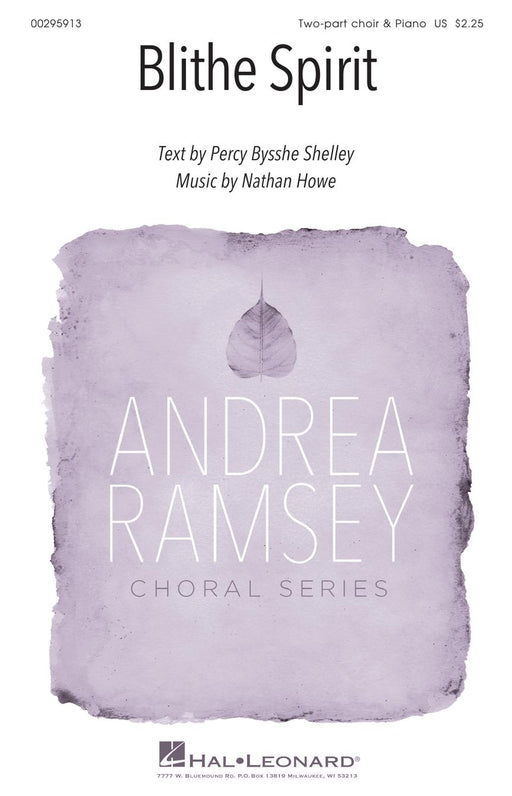 Blithe Spirit Andrea Ramsey Choral Series 合唱 | 小雅音樂 Hsiaoya Music